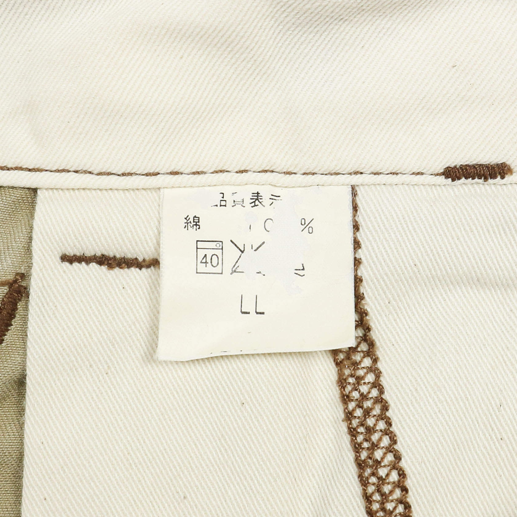 Johnbull Kojima Japan Made Khaki Pants Size 33