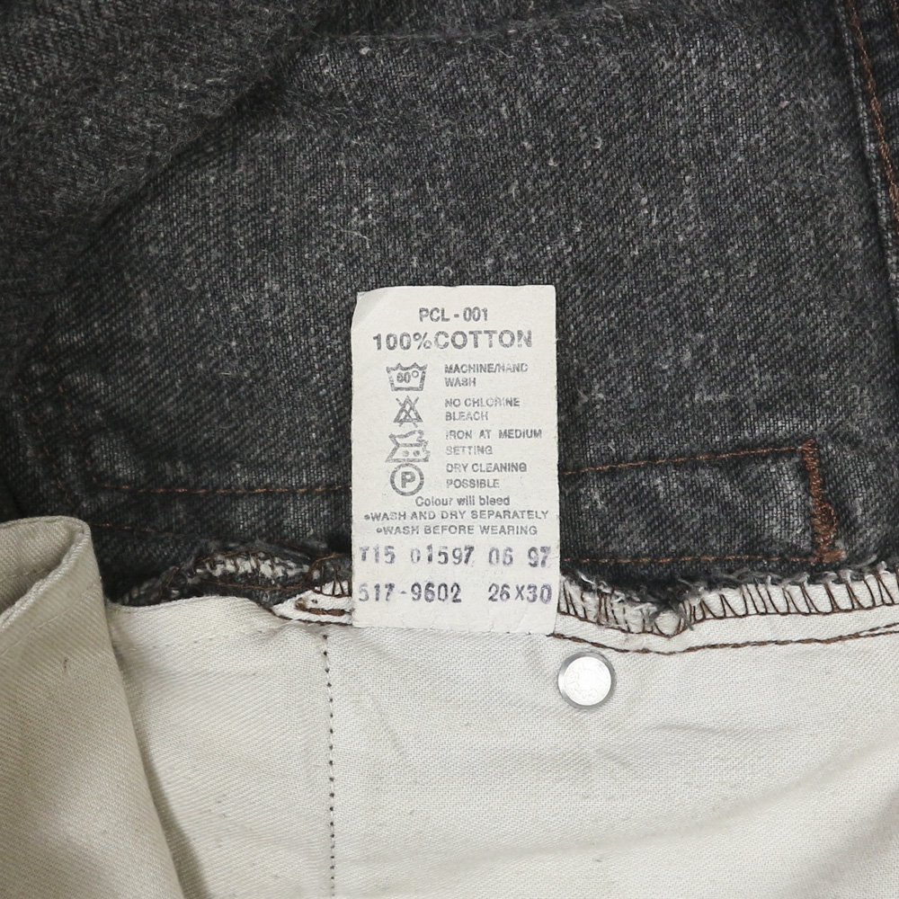 90s Levi's Black Denim Women Jeans Size 26