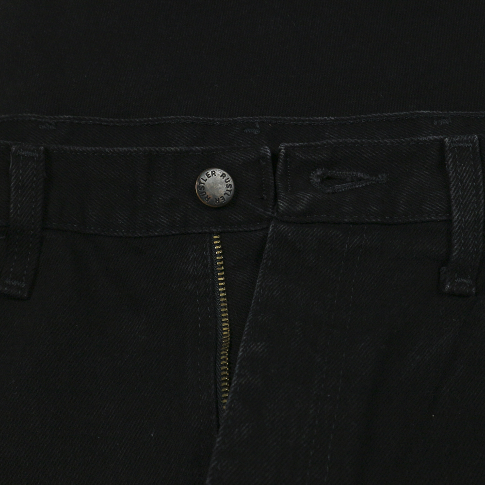 00s Rustler Black Denim Worker Jeans Size 34