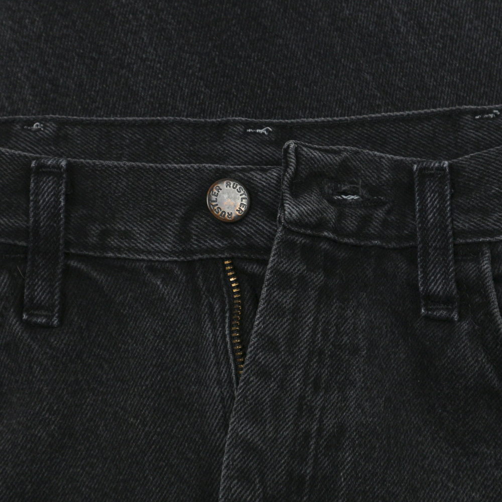 00s Rustler Black Denim Worker Jeans Size 29