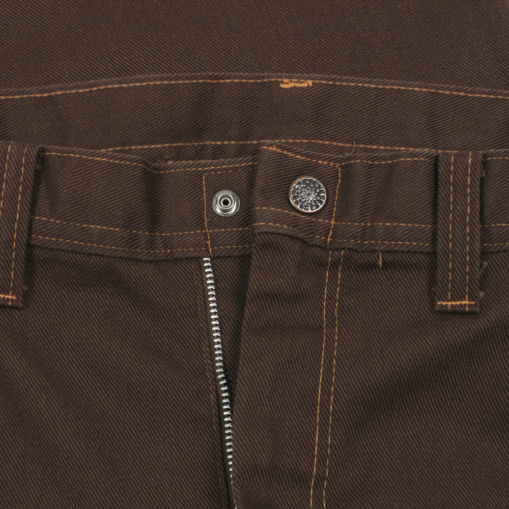 Vtg 70s Sears Perma-Prest Denim Bootcut Jeans Size 37
