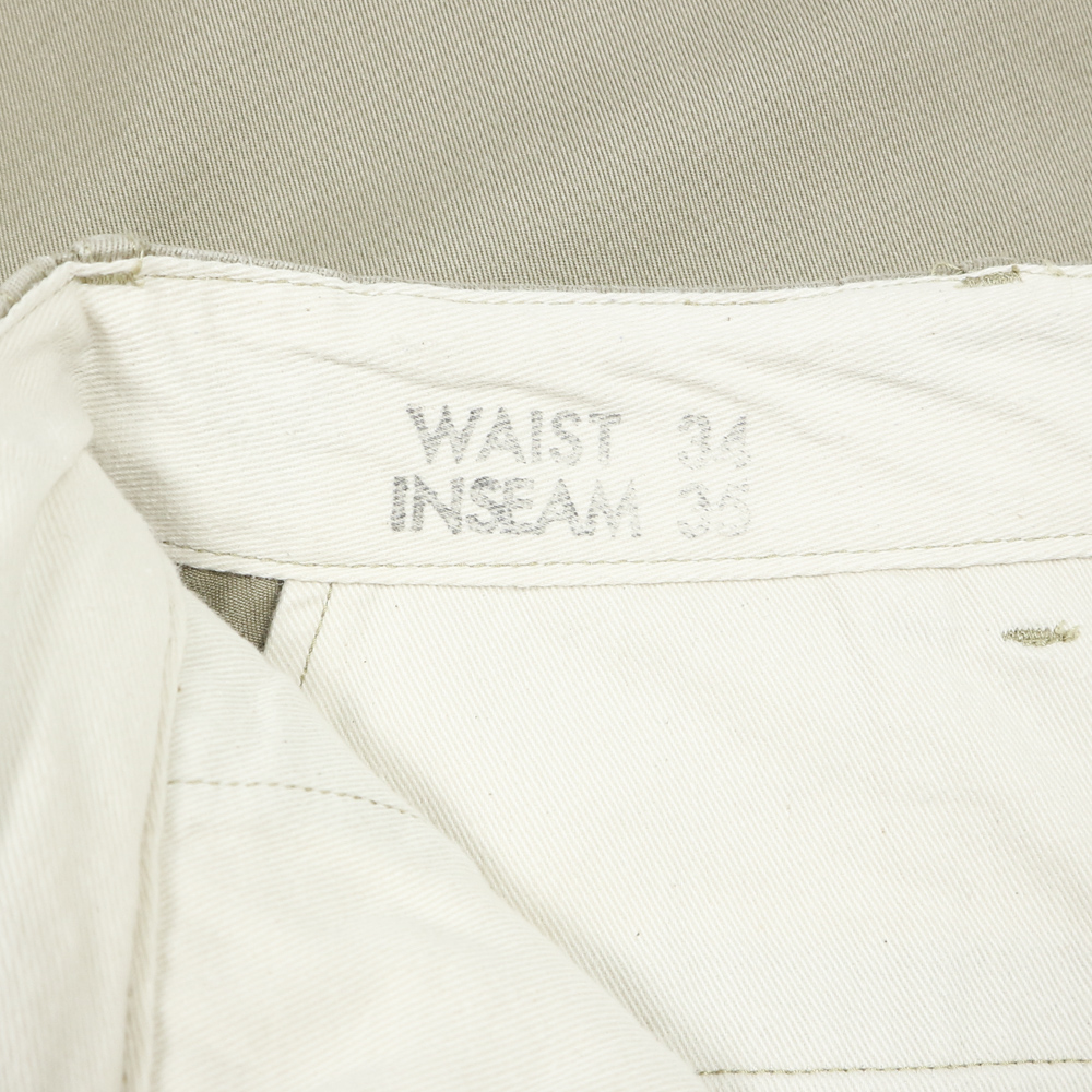 Buzz Rickson’s Type Military Khaki Trousers Size 32