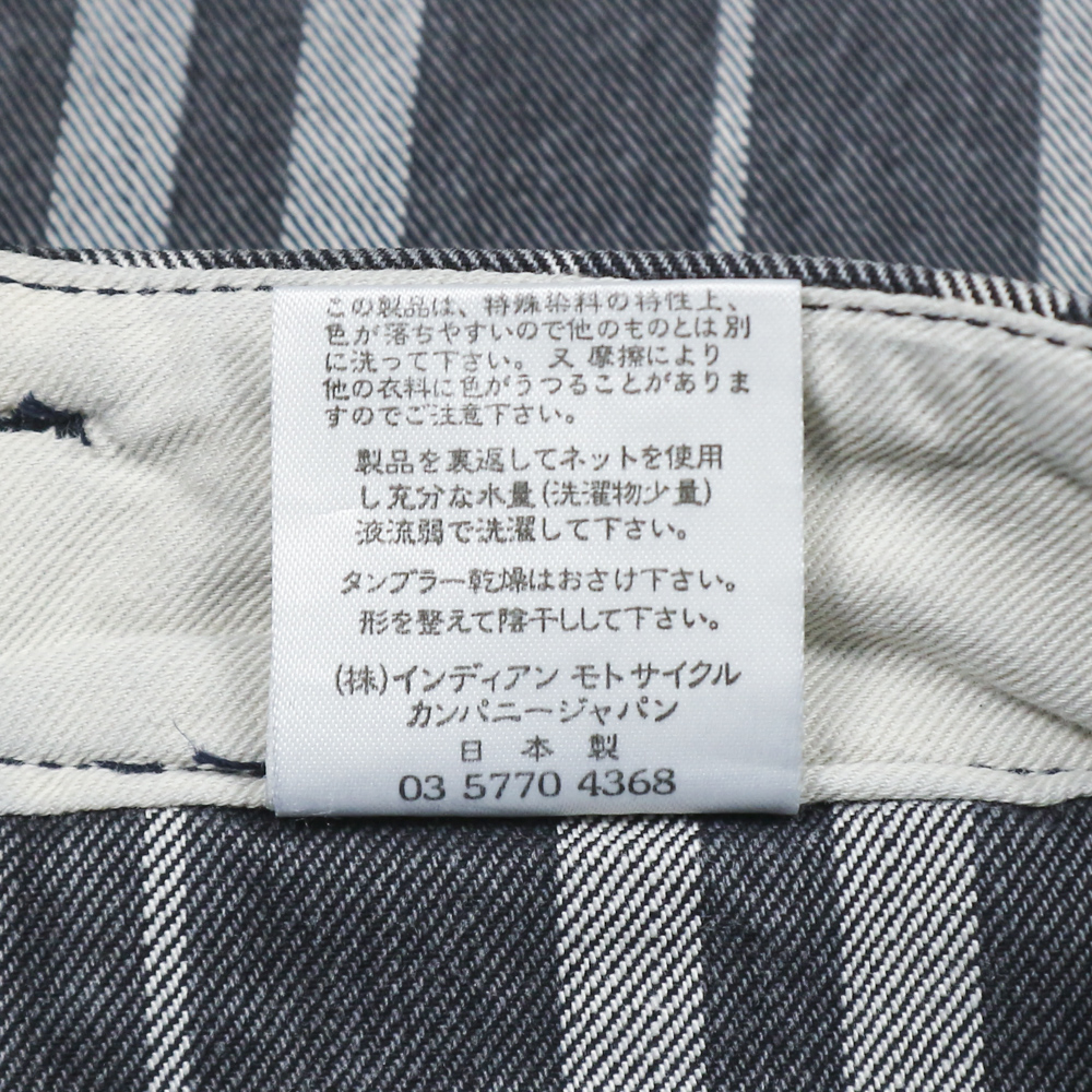Indian Motocycle Japan Made Bootcut Pants Size 30