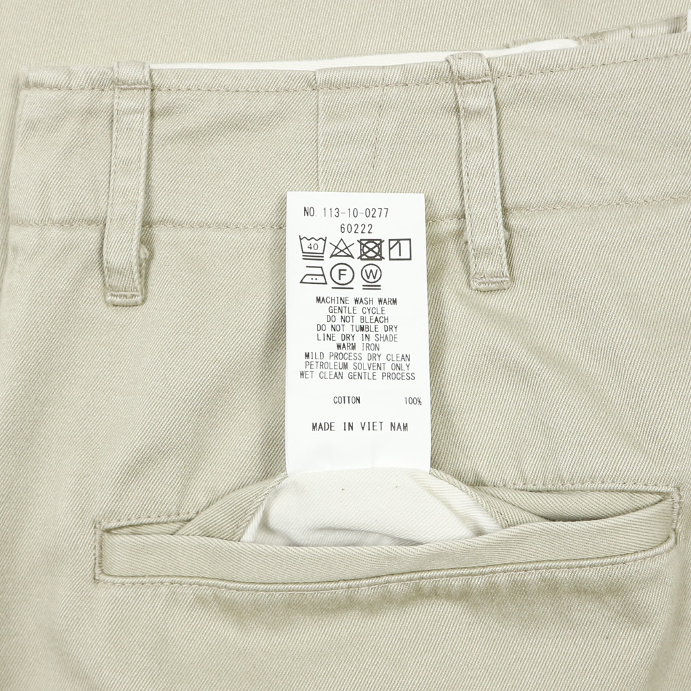 SHIPS Type Military Khaki Trousers Size 28