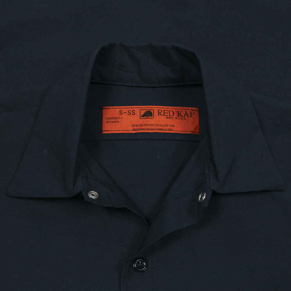 Vtg Red Kap Made in USA Uniform Work Shirt Size S