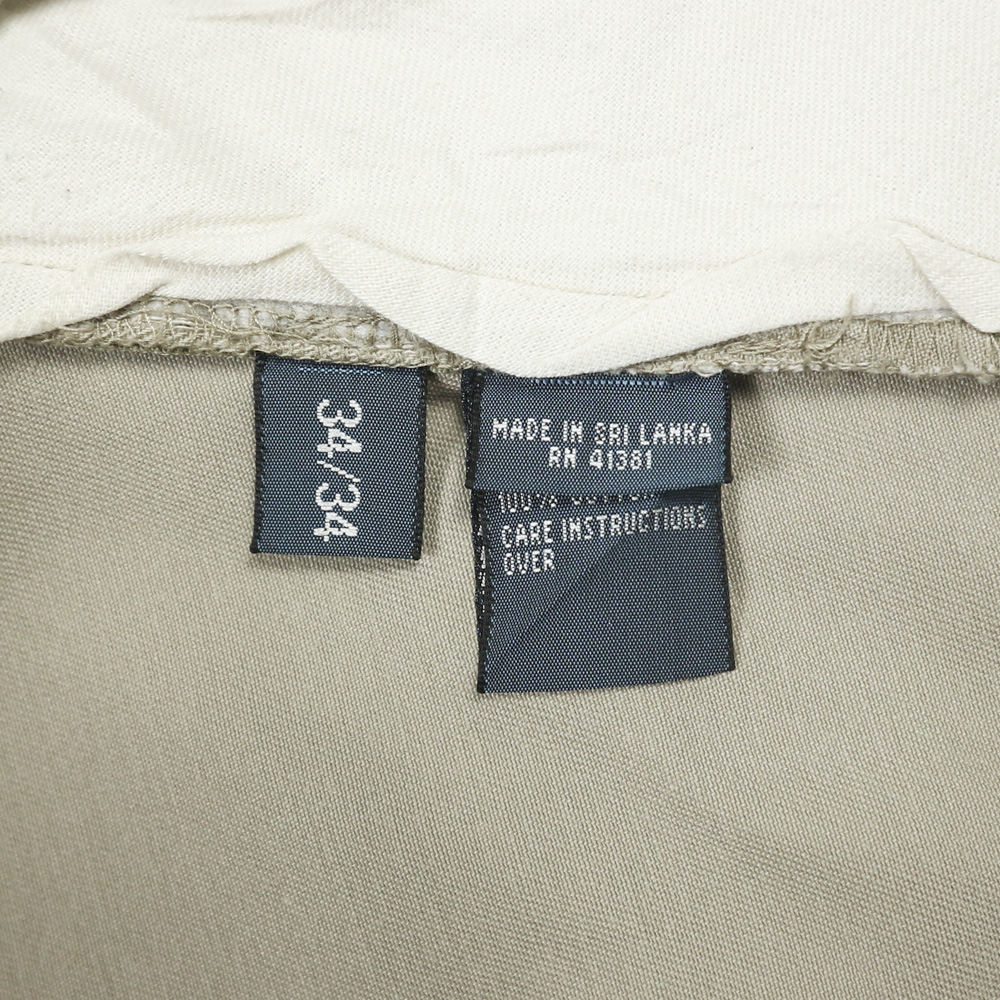 Polo Ralph Lauren Straight Khaki Pants Size 34