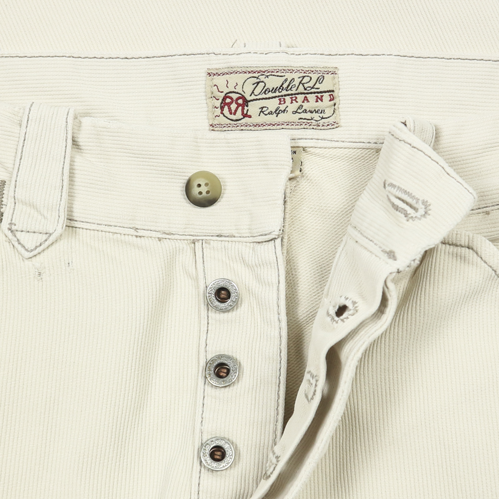 Double RL Bedford Cord Bootcut Pants Size 30