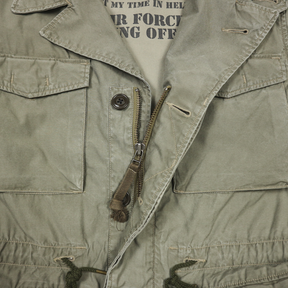 Back Number Type Military Field Jacket Size L