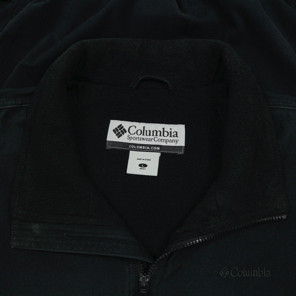 Columbia Outdoor Fleece-lined Black Jacket Size XL