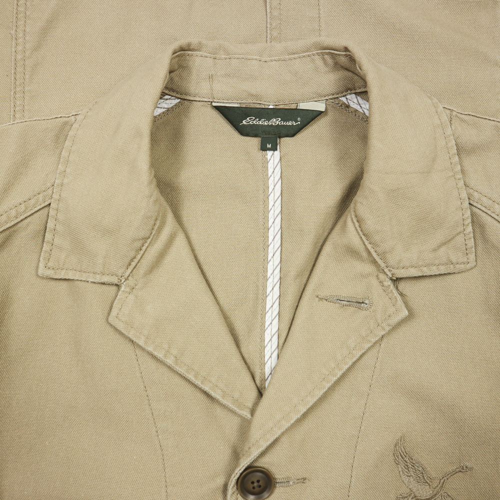 Eddie Bauer Unlined Canvas Sport Jacket Size M