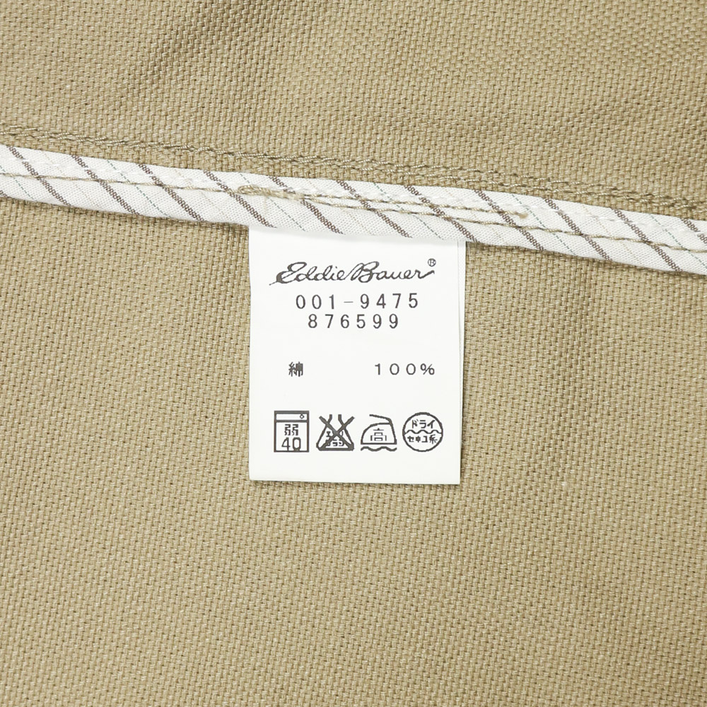 Eddie Bauer Unlined Canvas Sport Jacket Size M