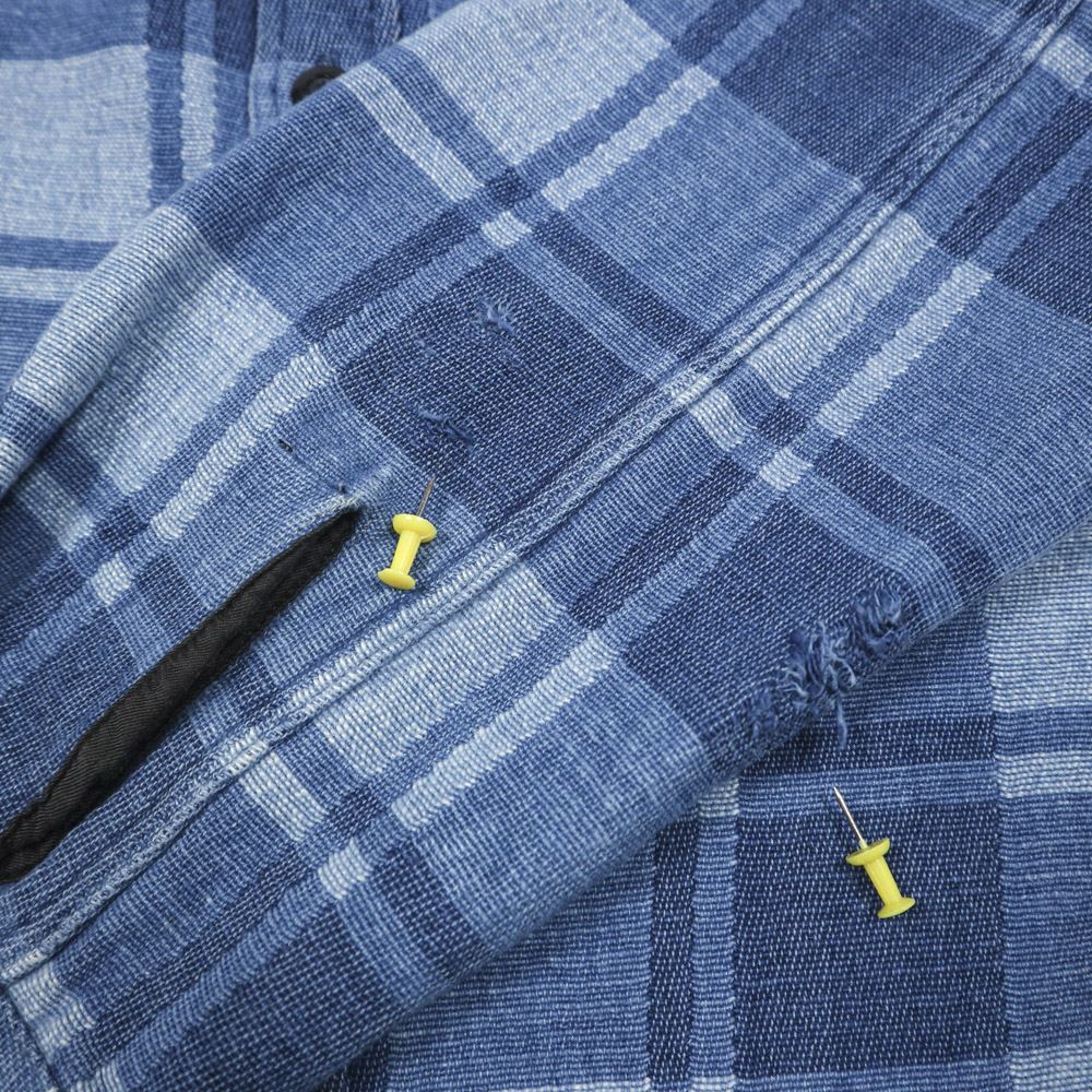 Double RL Heavy Flannel Work Shirt Size L