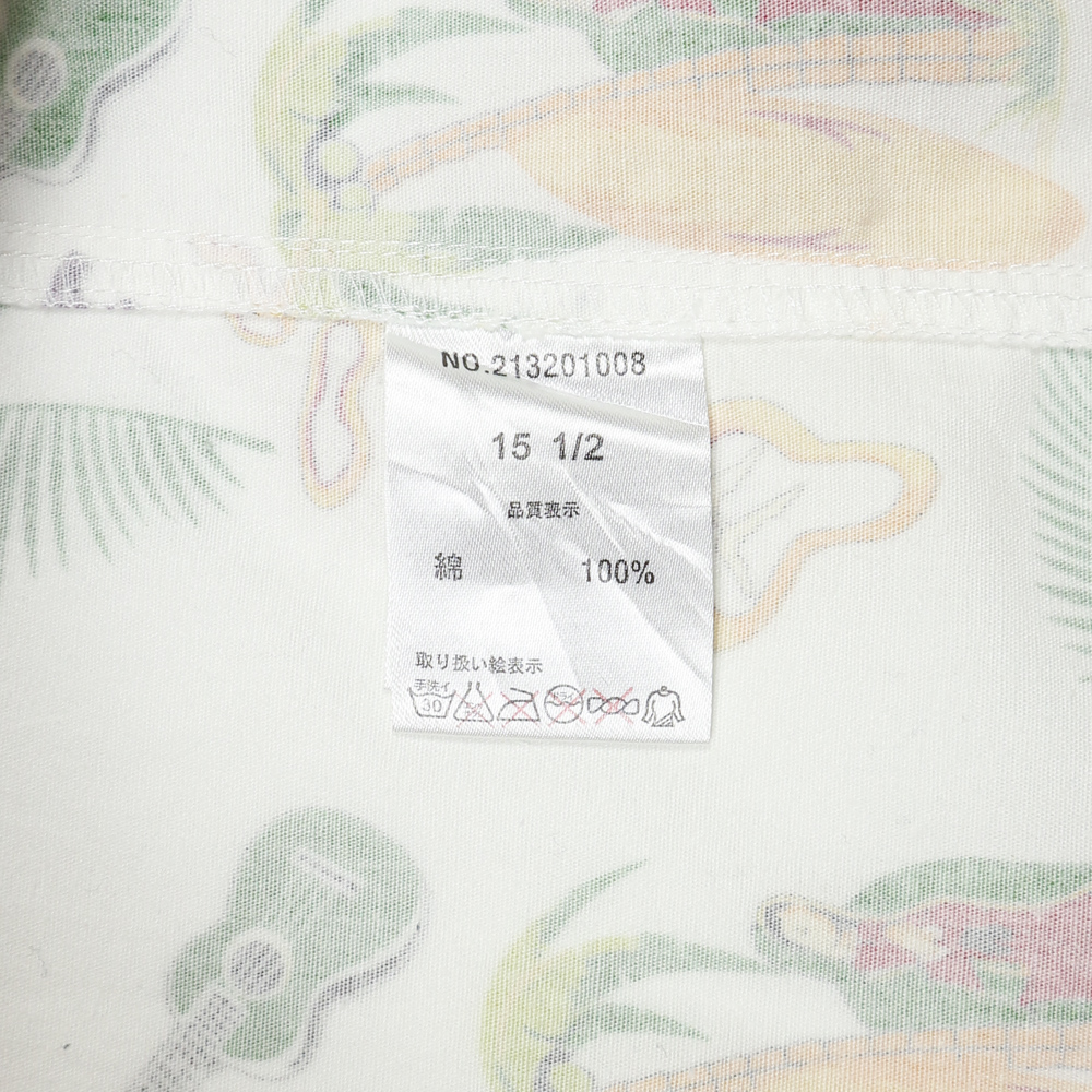 Black Flame Brand Hawaiian Shirt Size M