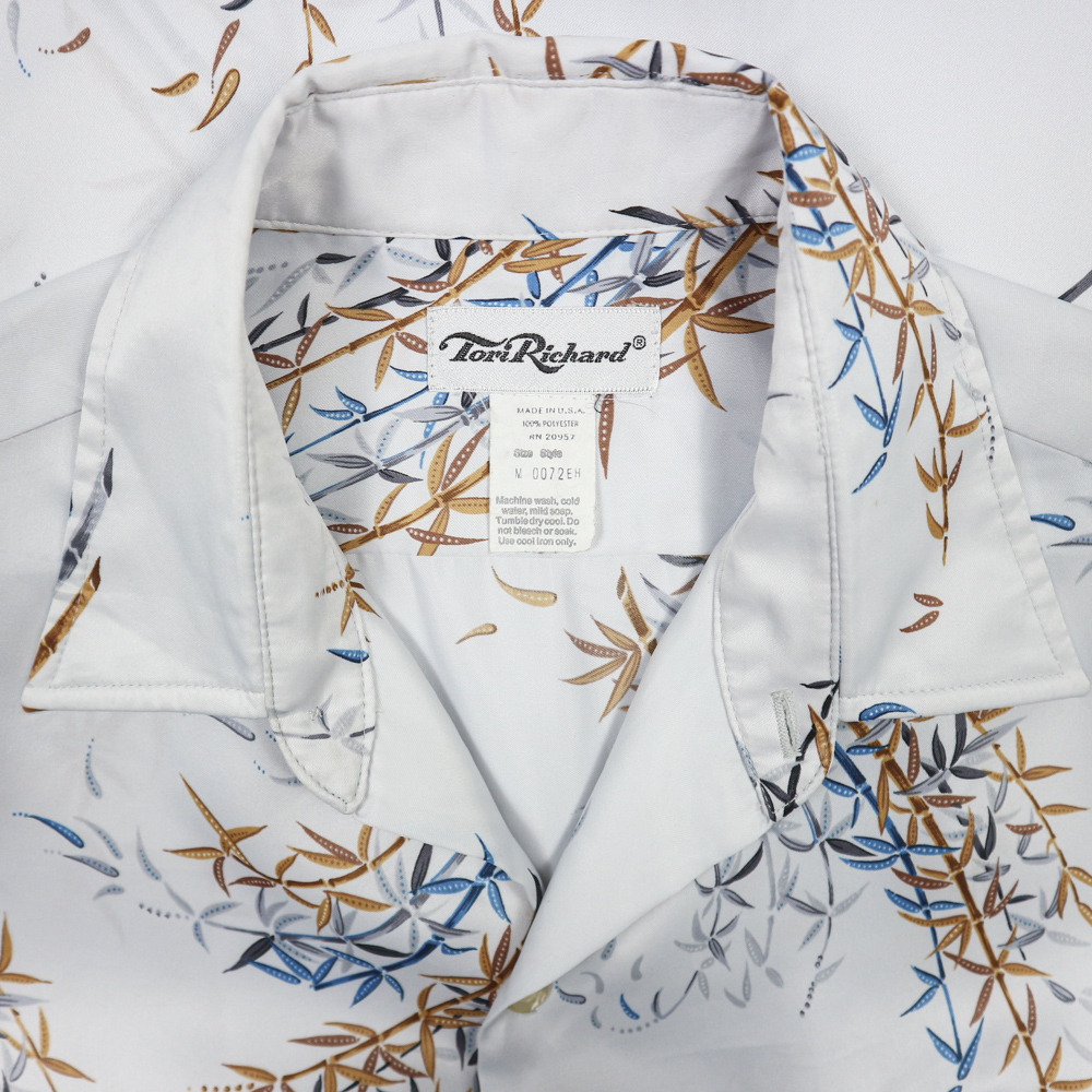 Tori Richard USA Long-sleeve Hawaiian Shirt Size L