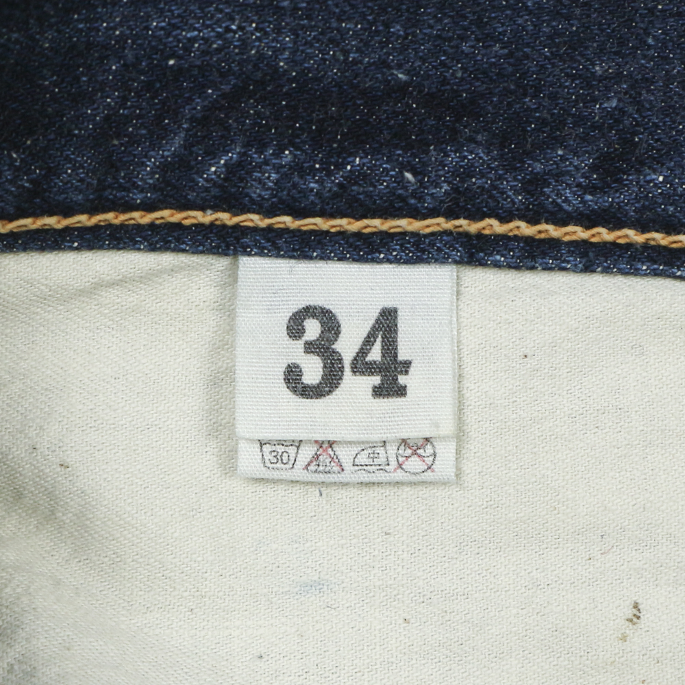 Heller's Cafe by Warehouse Japan Selvedge Denim Jeans Size 34
