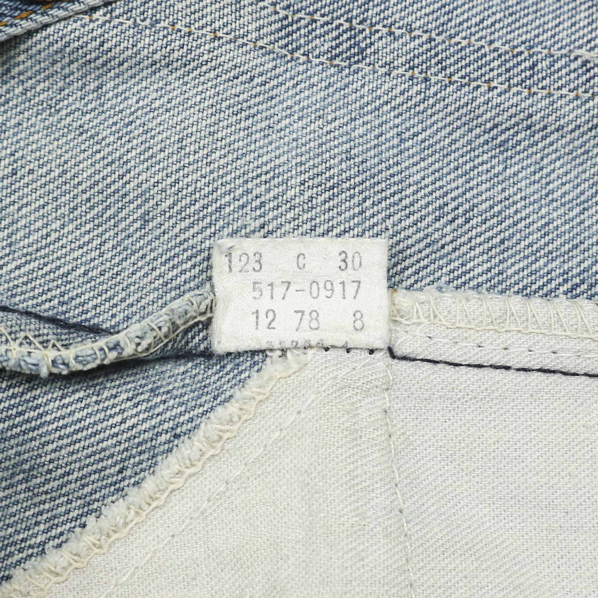 Vtg 70s Levi's 517 USA Bootcut Jeans Size 29
