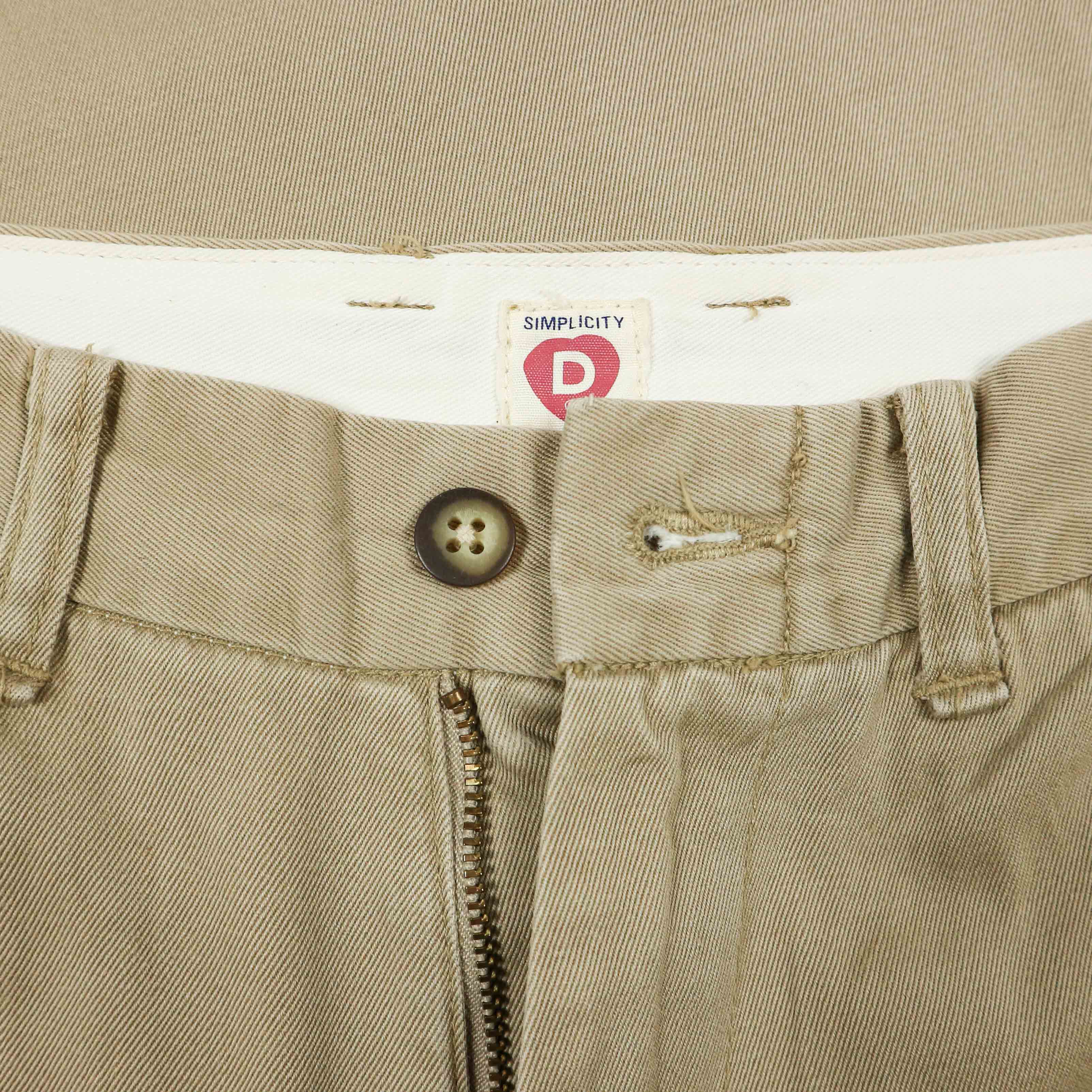 Domingo Japan Women Khaki Trousers Size 25