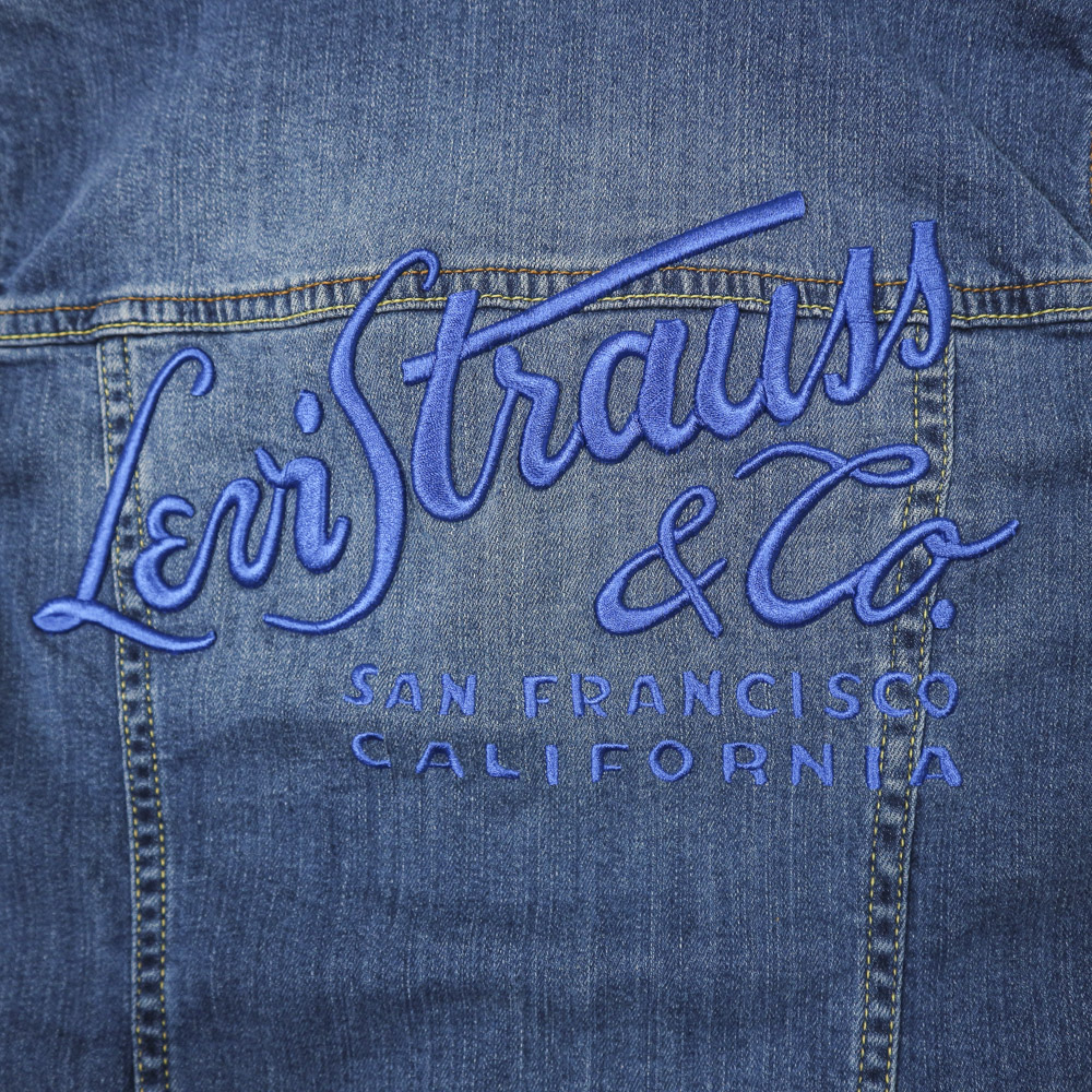 Levi's Trucker Denim Vest Kid Size 150