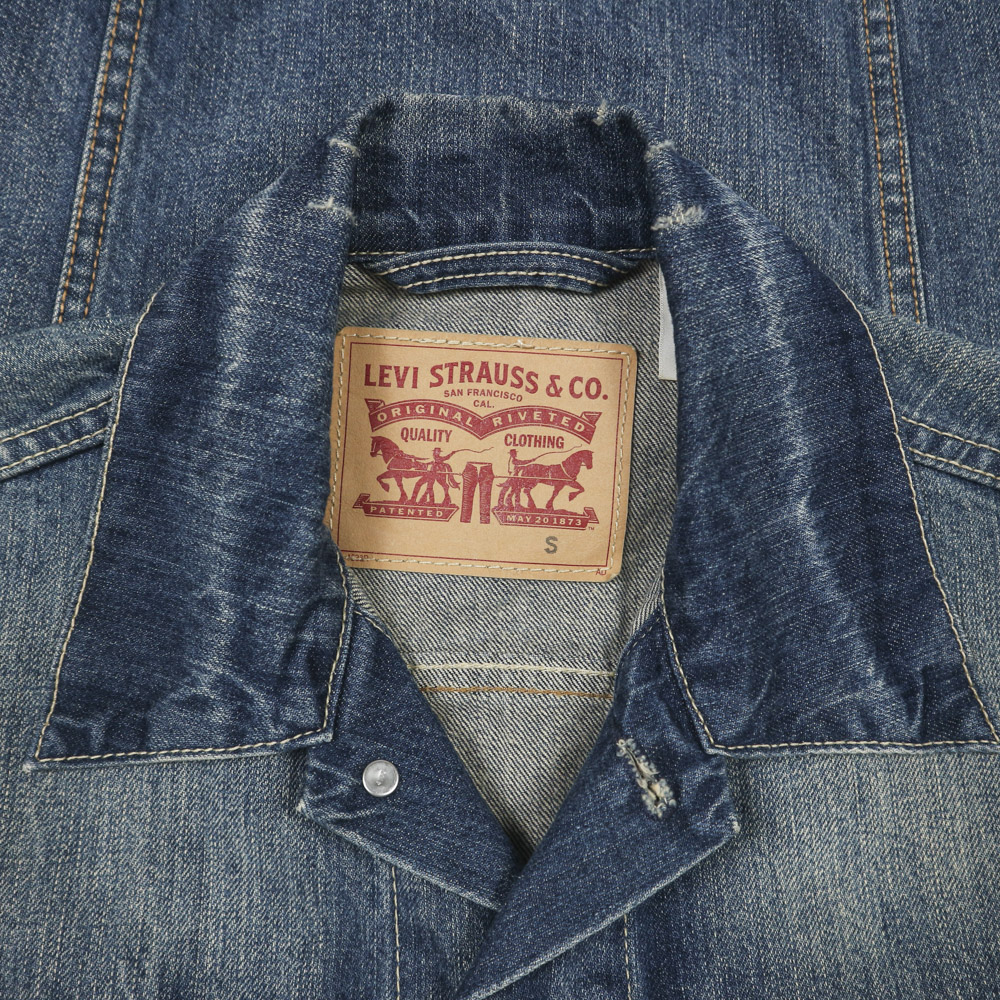 2010s Levi's Trucker Denim Jacket Size S