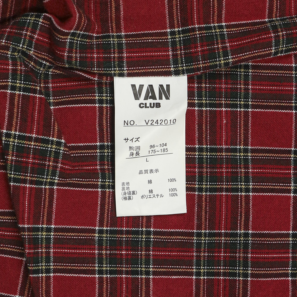 VAN Club Japan Navy Harrington Jacket Size L