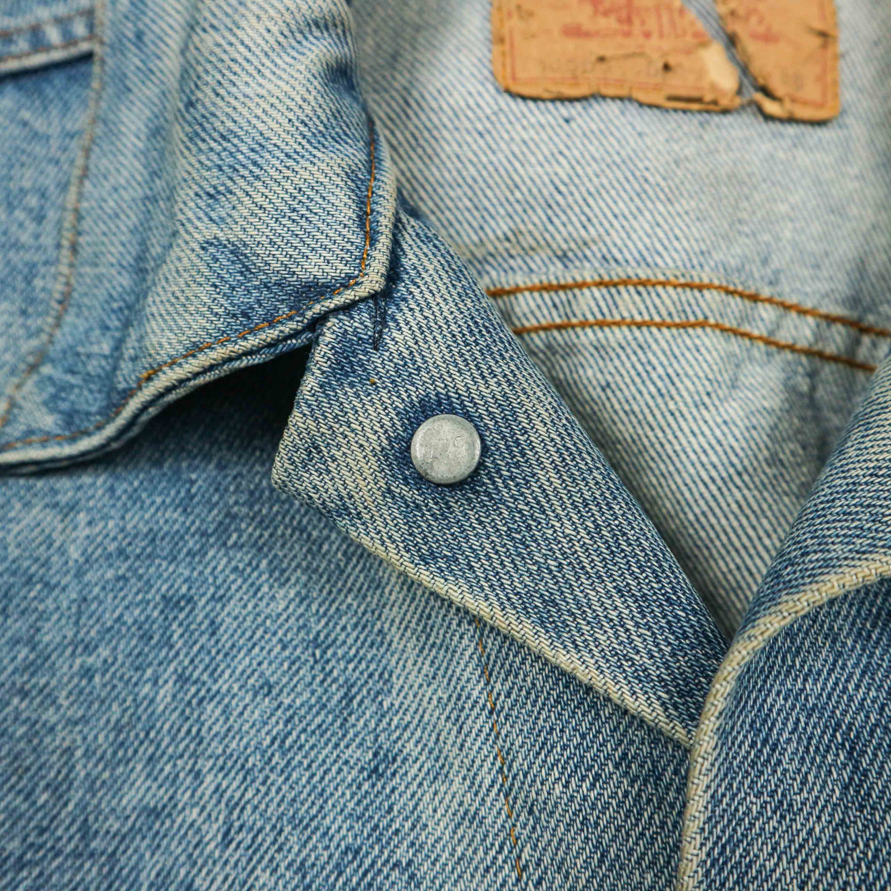 Vtg Late 70s Levi’s USA Type 3 Denim Jacket Size M