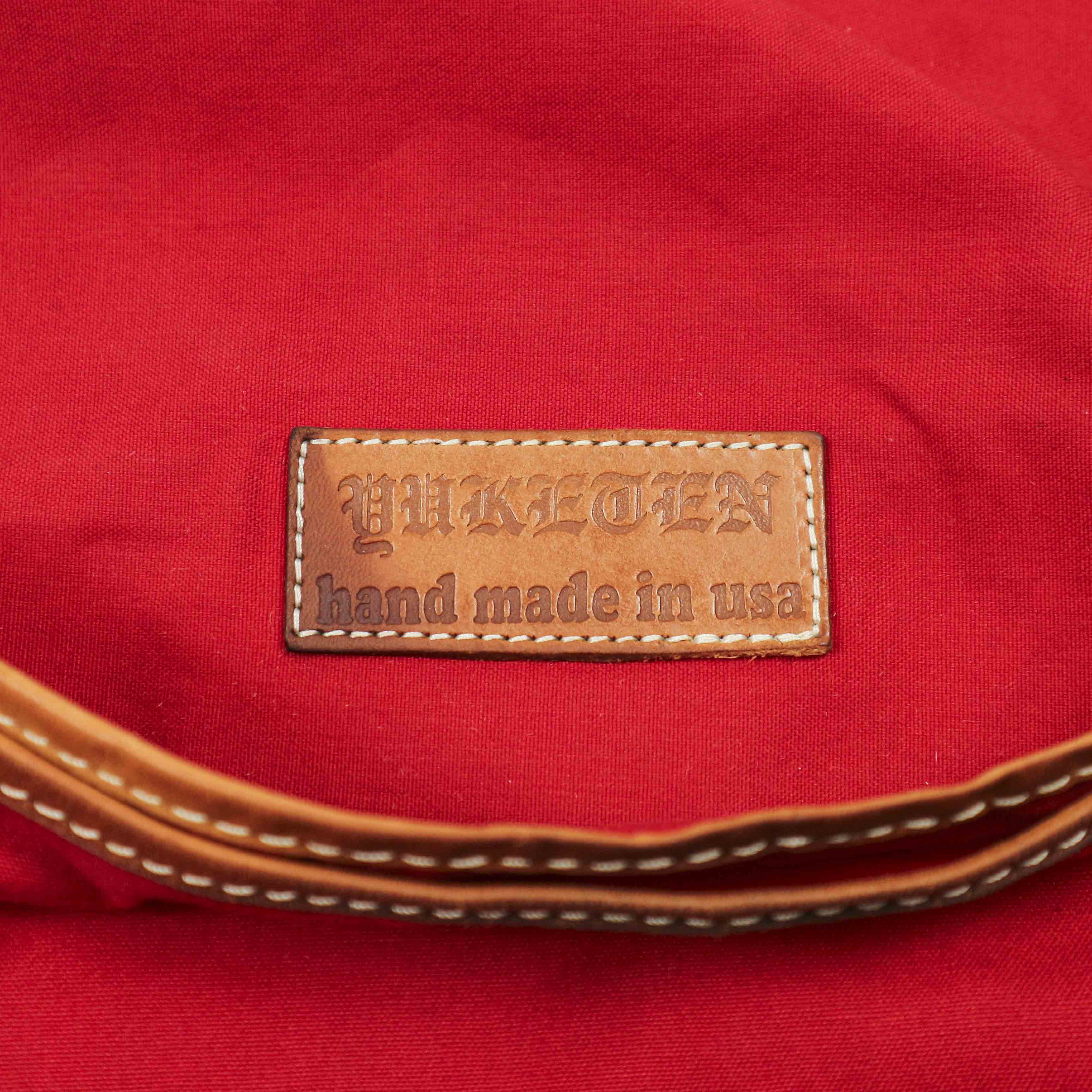 Yuketen USA Made Canvas Leather Shoulder Bag