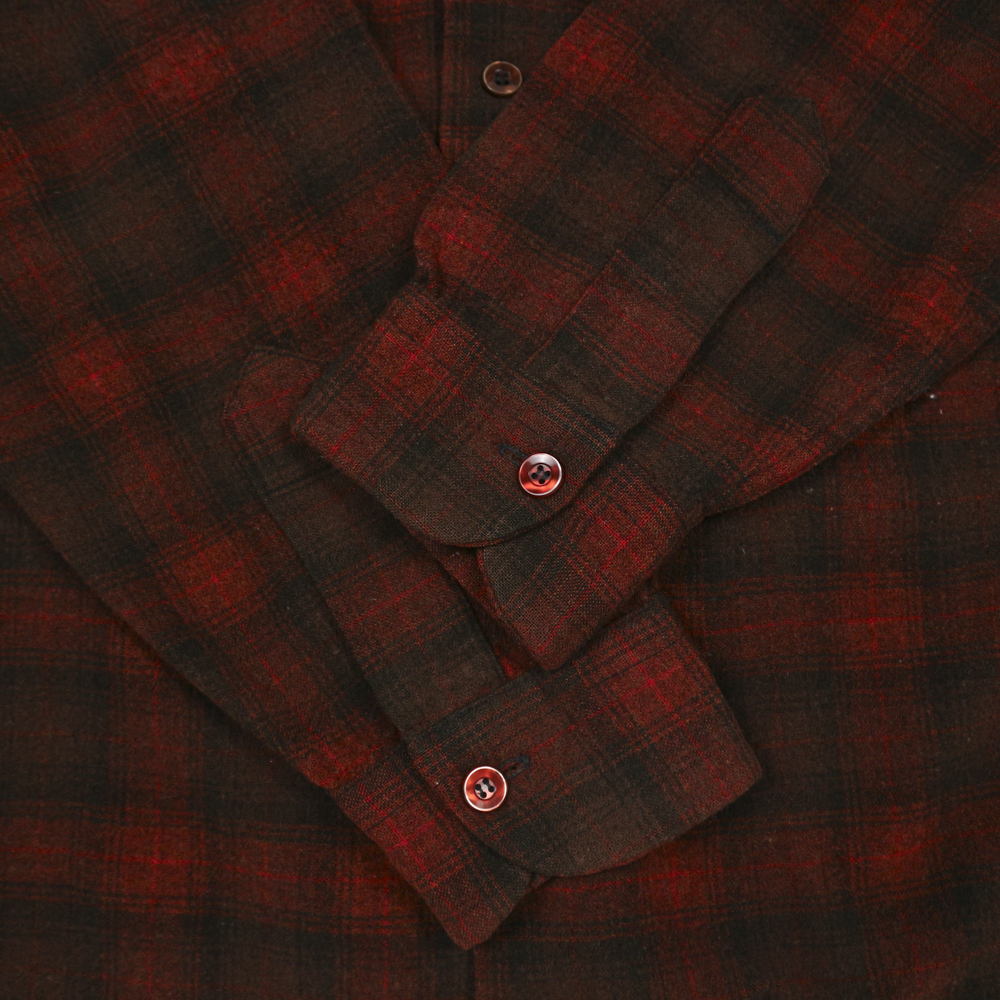 Vintage Pendleton USA Wool Plaid Shirt Size L