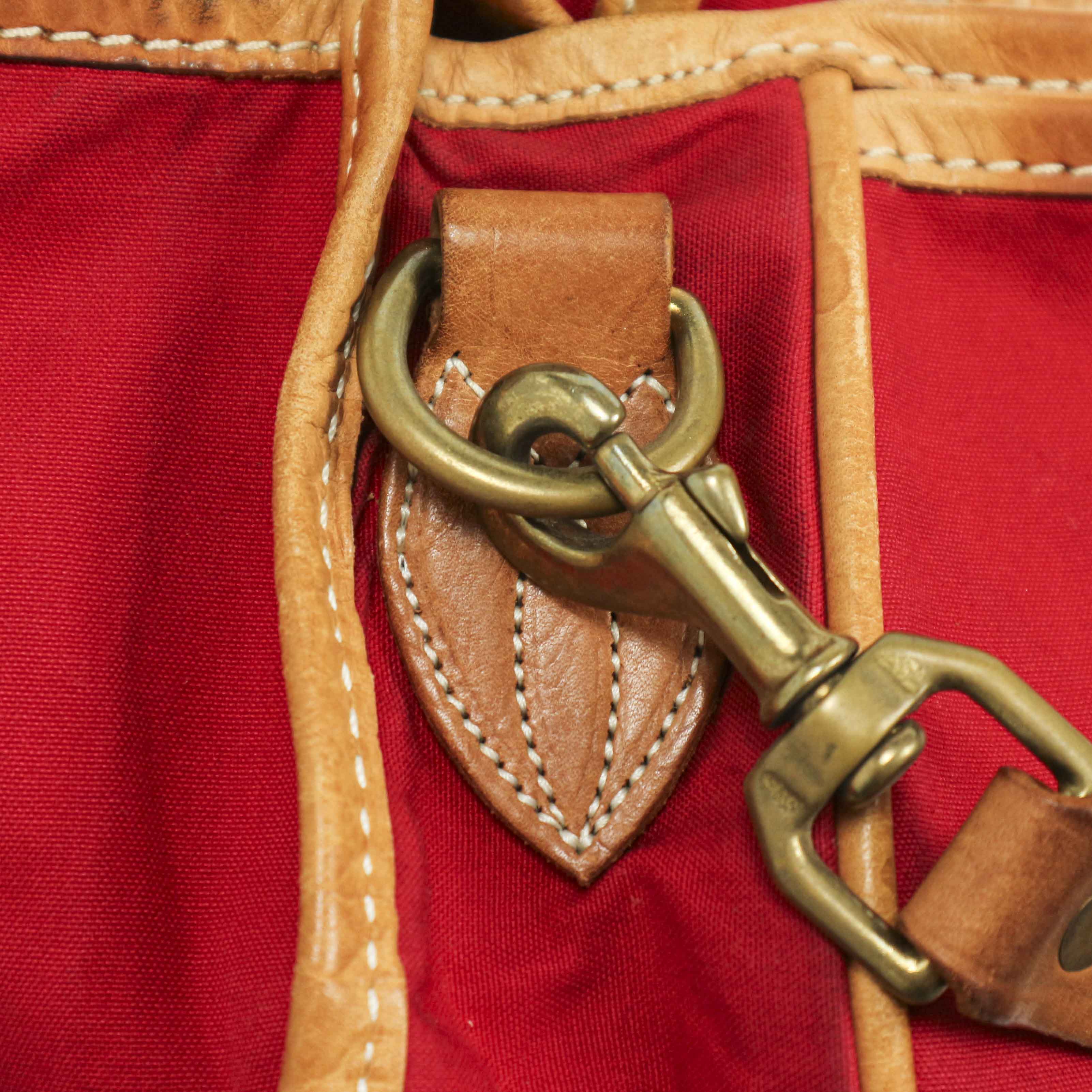 Yuketen USA Made Canvas Leather Shoulder Bag