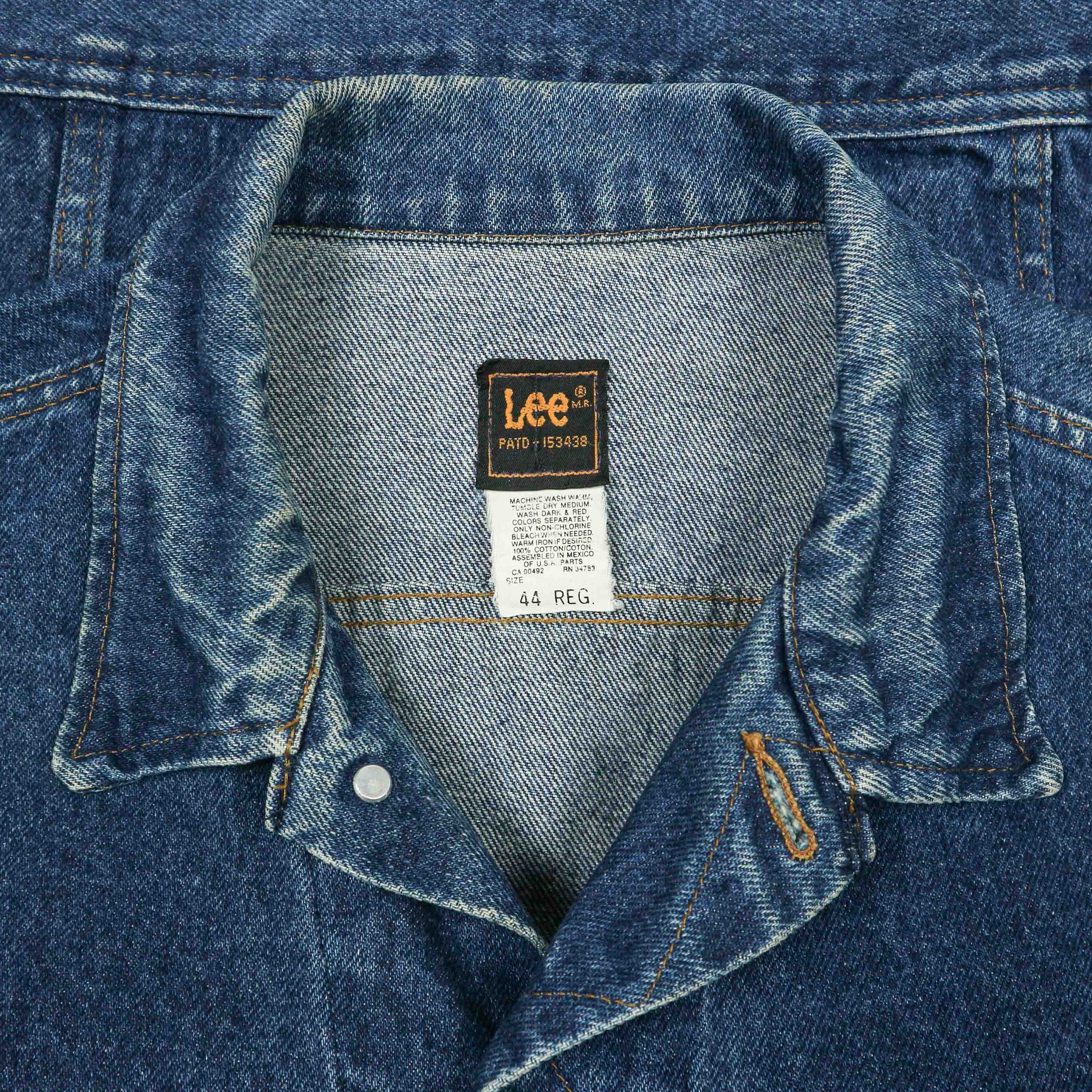 Vintage 80-90s Lee Riders Denim Jacket Size XL denimister