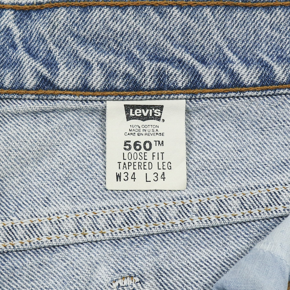 90s Levi's 560 USA Denim Jeans Size 33
