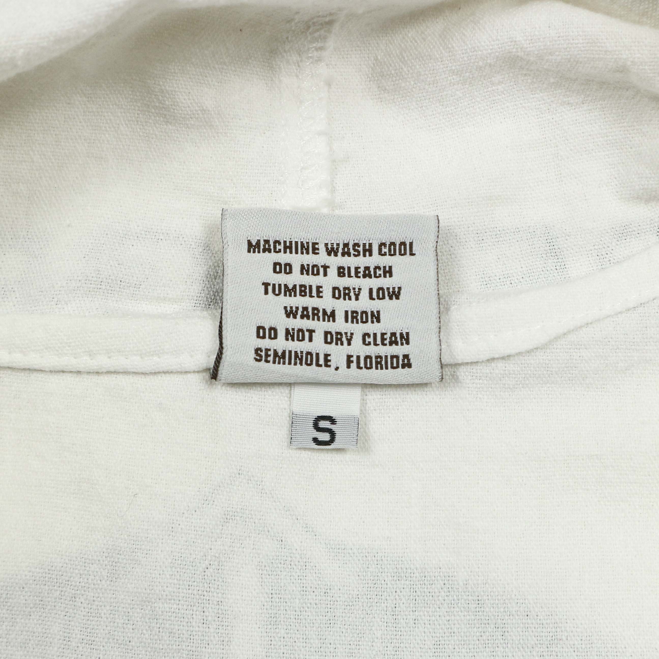 Cottonseed Sea Gear Zip Hoodie Size L