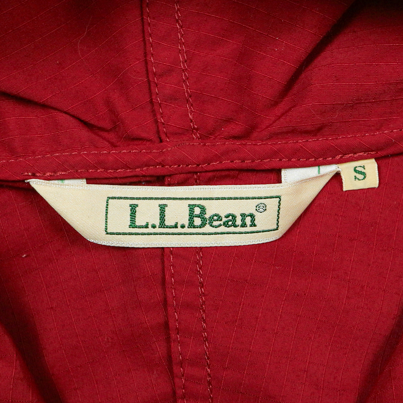 L.L.Bean Nylon Hooded Jacket Size L