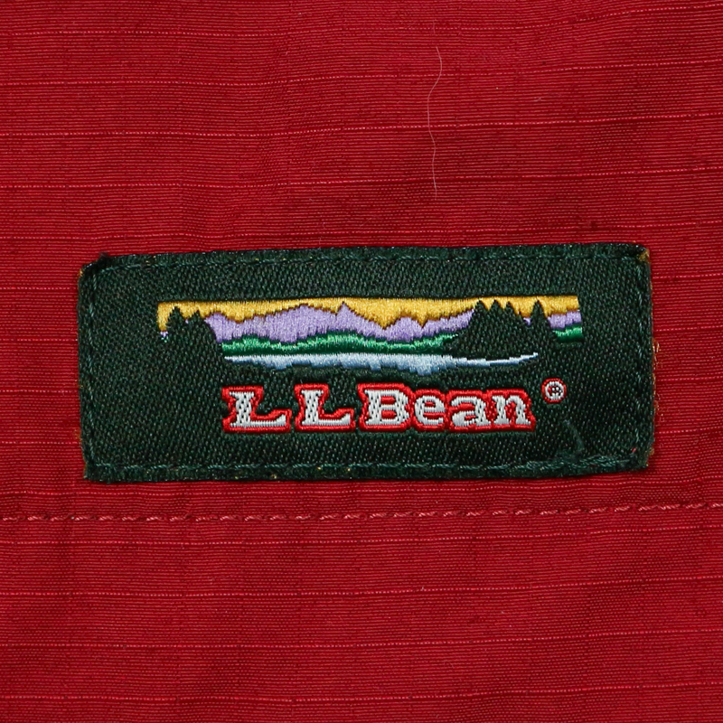 L.L.Bean Nylon Hooded Jacket Size L