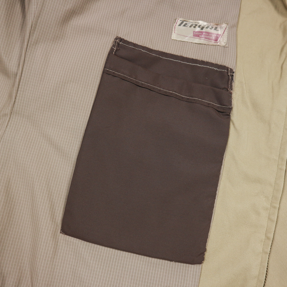 Vintage Tergal Chainstitch Embroidery Jacket Size M