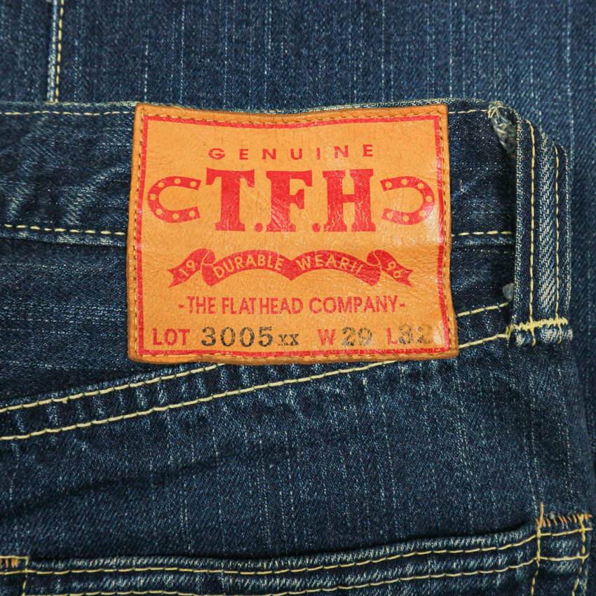 The Flat Head 3005XX Selvedge Denim Jeans Size 27
