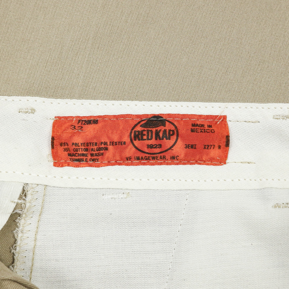 Red Kap PT20 Khaki Work Uniform Pants Size 32