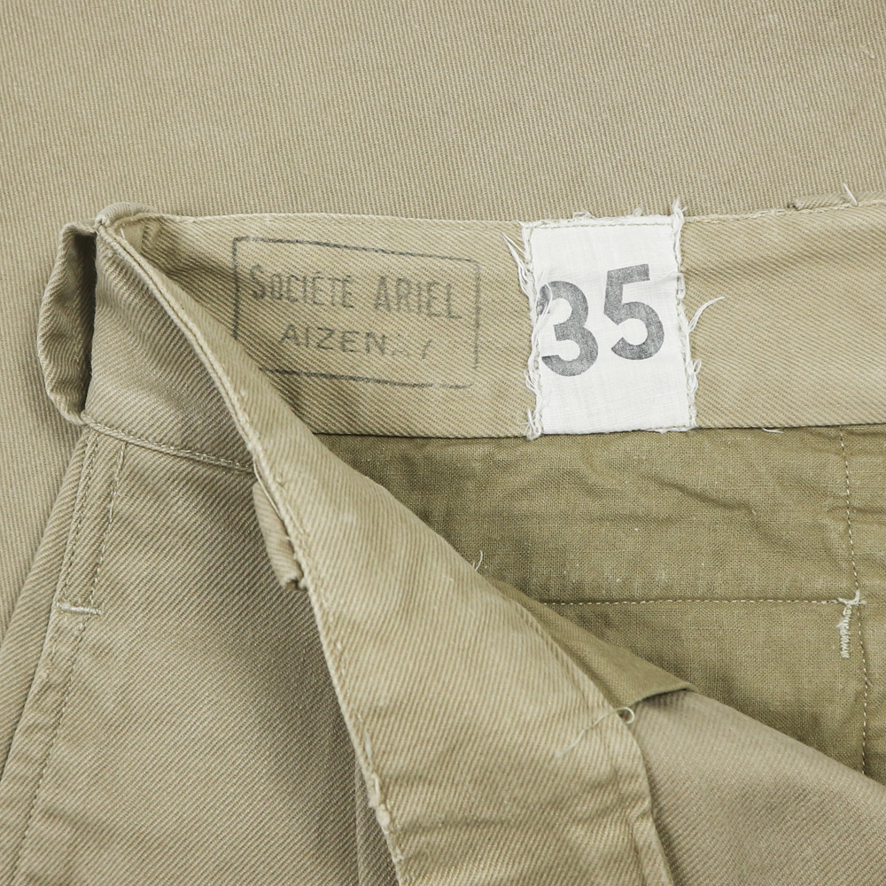Vintage French Army M-52 Trousers Size (32x27)