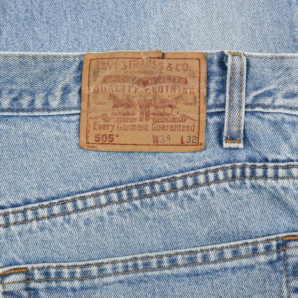 90s Levi's 505 Denim Jeans Size 37