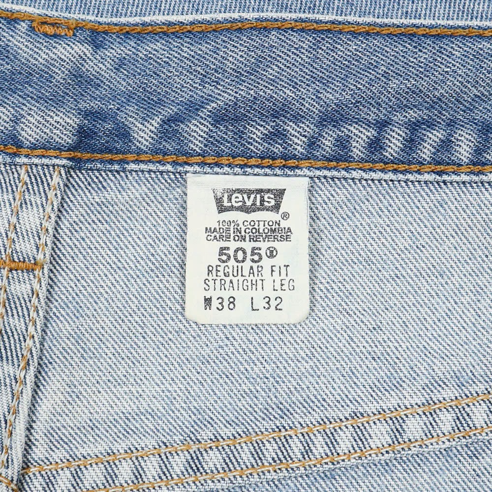 90s Levi's 505 Denim Jeans Size 37