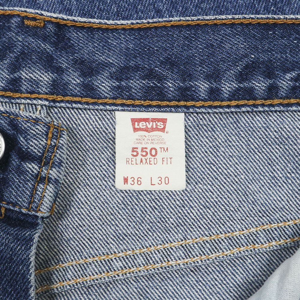 90s Levi's 550 Denim Jeans Size 35