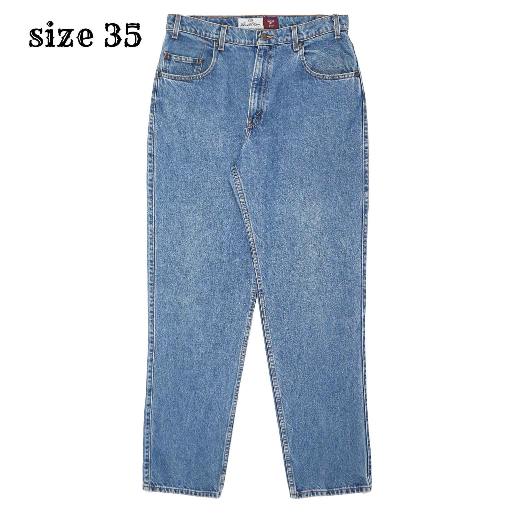 90s Levi's 545 Denim Jeans Size 35