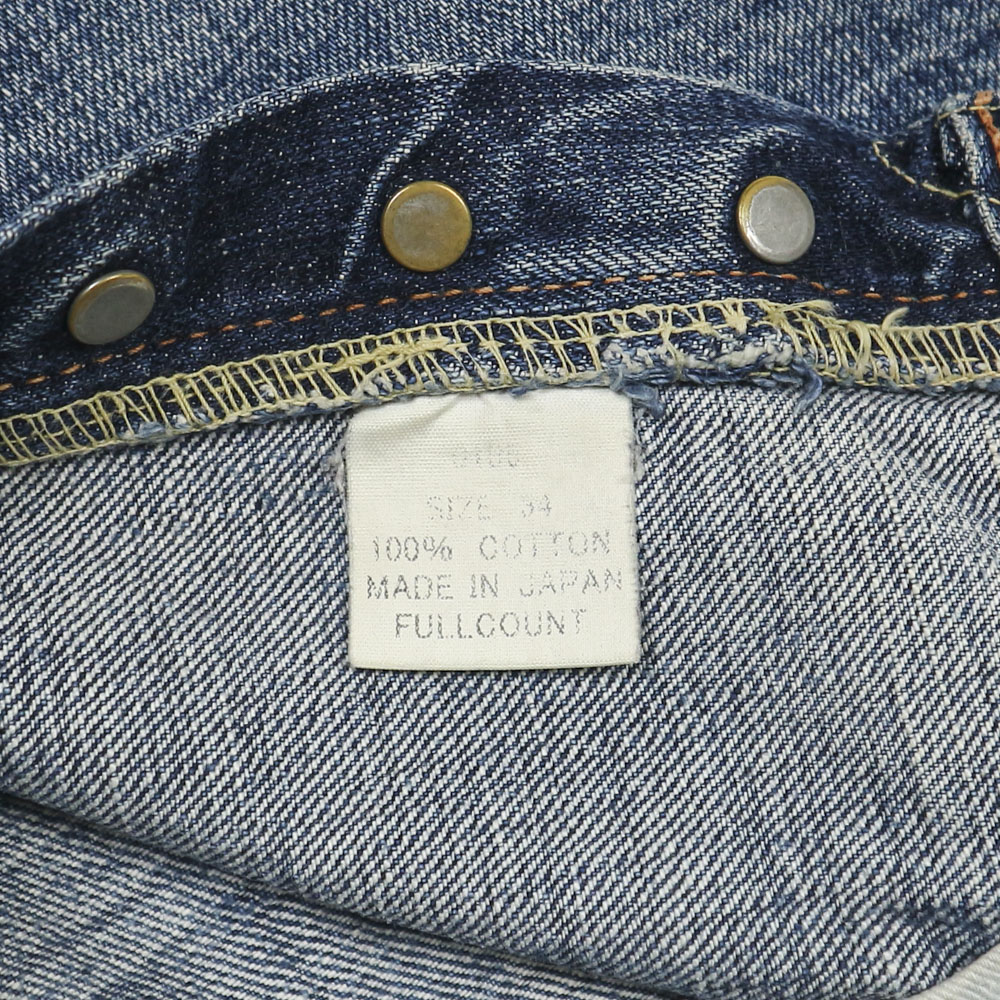 Full Count Japan Lot 0105 Selvedge Denim Jeans Size 32