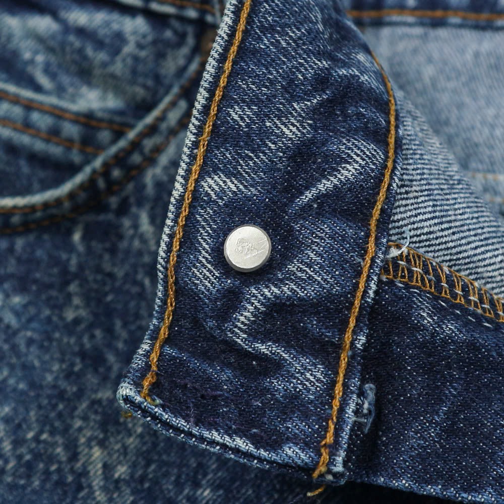 Vtg 80s Levi's 550 USA Made Denim Jeans Size 37