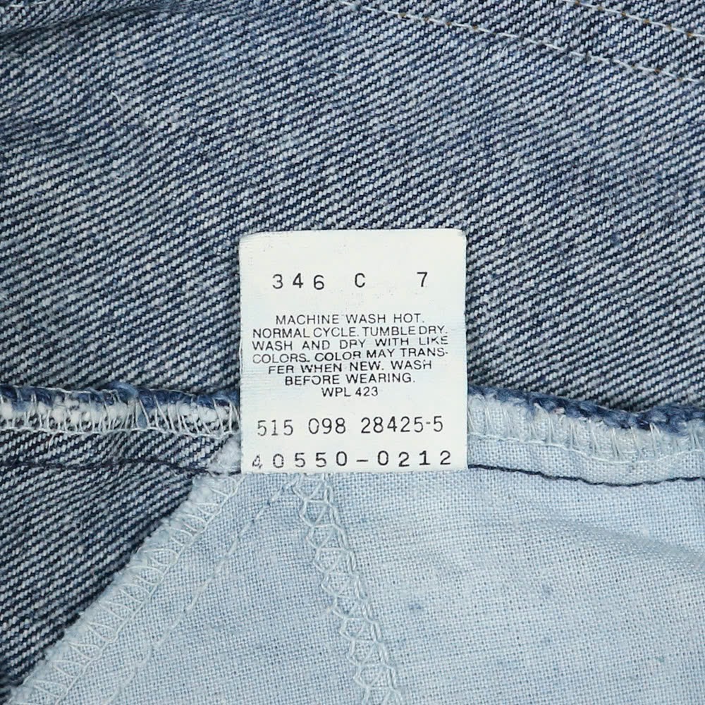 Vtg 80s Levi's 550 USA Made Denim Jeans Size 37
