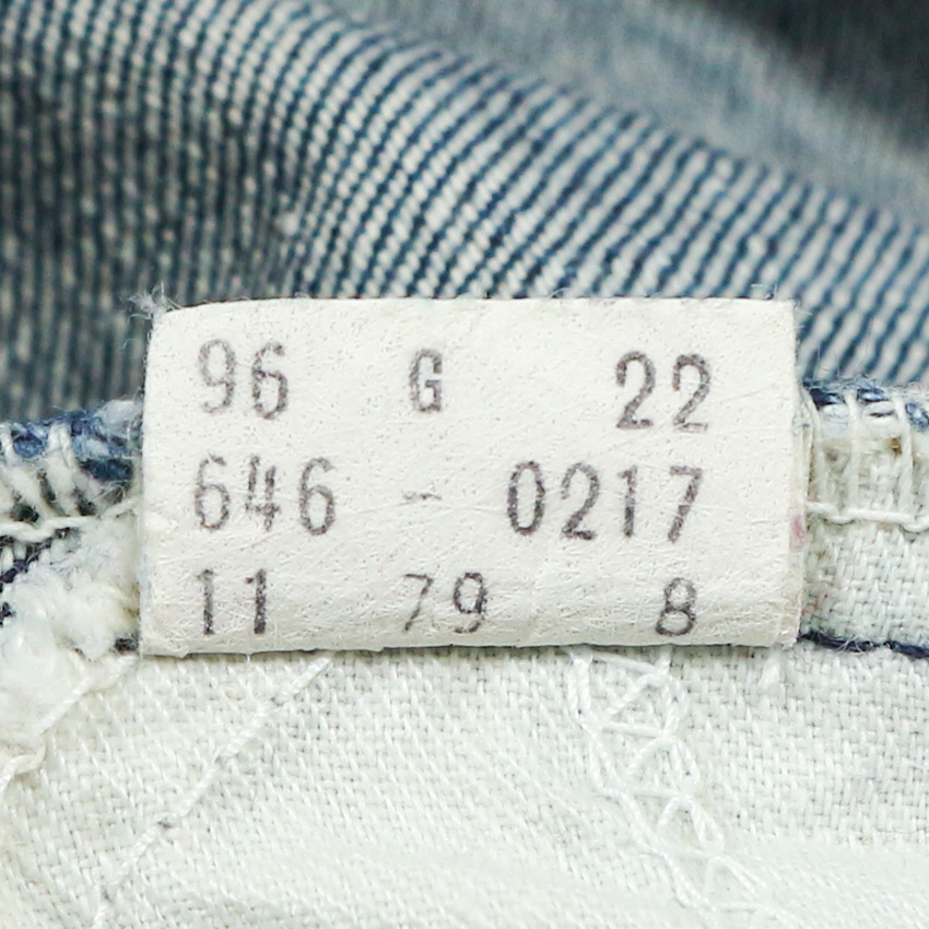 Vintage 70s  Levi's 646 USA Denim Jeans Size 27