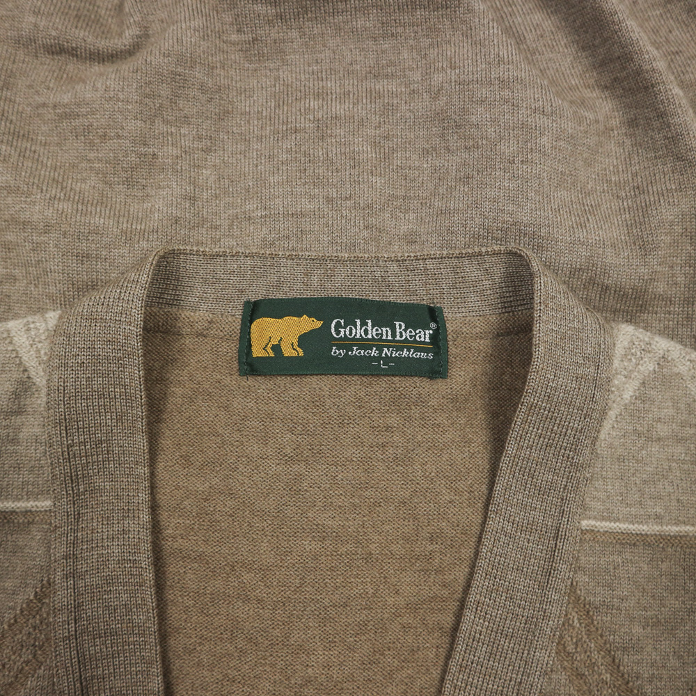Golden Bear Wool Cardigan Size L
