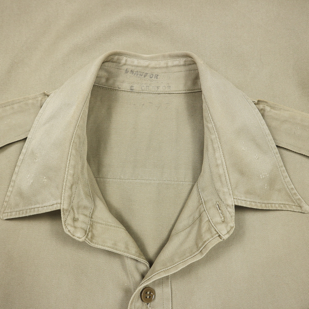 Vintage 50s U.S. Army Uniform Shirt Size L