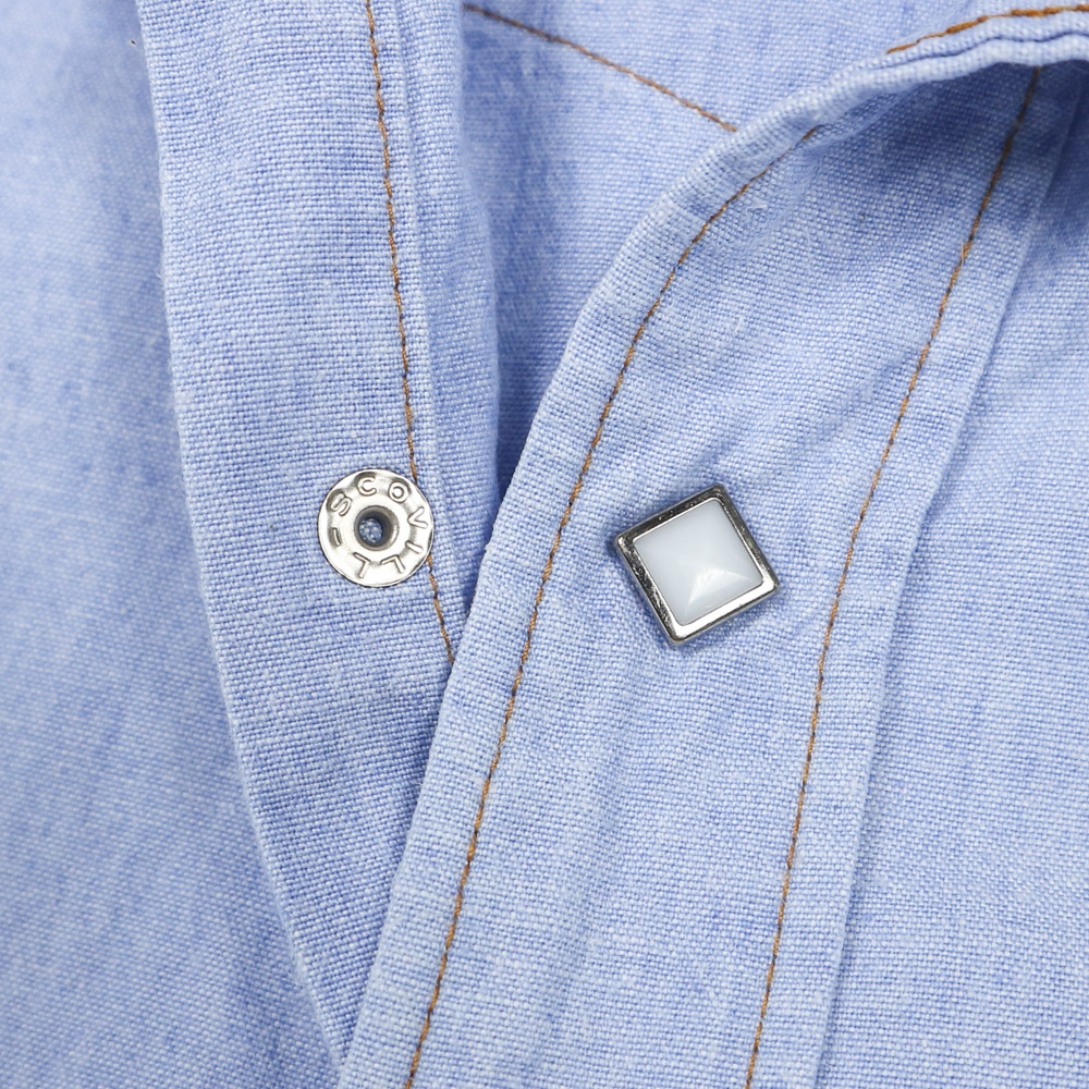 90s Levi's Japan Chambray Western Shirt Size L