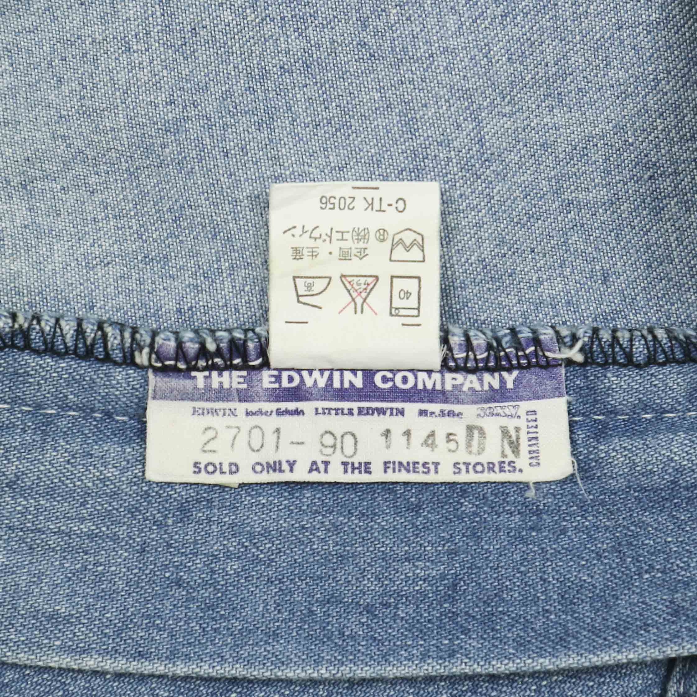 Vintage 80s Edwin Denim Carpenter Pants Size 28