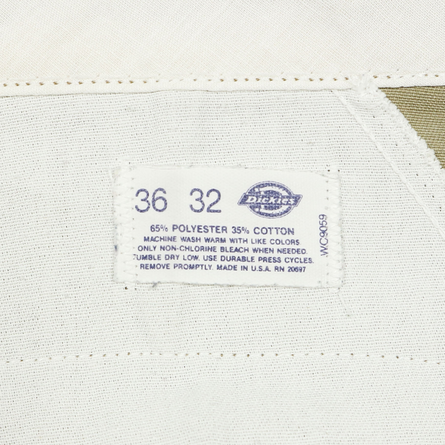 Vintage 80s Dickies USA Work Trousers Size 36